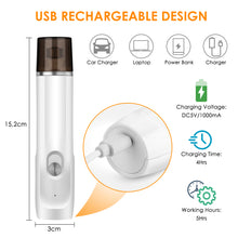 Load image into Gallery viewer, OWNPETS Pet Nail Grinder Trimmer Dog Cat Rechargeable Electric Clipper Tool Kit