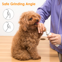 Load image into Gallery viewer, OWNPETS Pet Nail Grinder Trimmer Dog Cat Rechargeable Electric Clipper Tool Kit