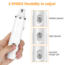 Load image into Gallery viewer, OWNPETS Pet Nail Grinder Trimmer Dog Cat Rechargeable Electric Clipper Tool Kit