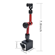 Load image into Gallery viewer, Magnetic Base Holder for Digital Level Dial Indicator Gauge Adjustable Stand 7.7