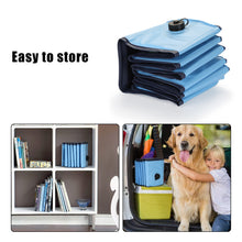 Load image into Gallery viewer, Ownpets Foldable Pet Pool Bathing Set with Massage Shower Sprayer & Towel, Non-Slip Multi-Purpose Kiddie Pool Bathtub