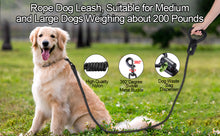 Load image into Gallery viewer, Ownpets Reflective Dog Leash 5ft Hands-Free with Waste Bag Dispenser for Large & Medium Dogs for Running Training Hiking
