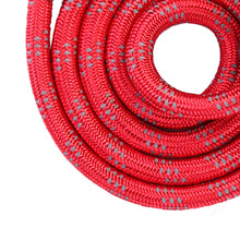 Load image into Gallery viewer, Reflective Durable 2 In1 Dog Leash 5ft Hands-Free Waste Bag Dispenser for Training Hiking Red