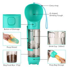 Load image into Gallery viewer, Dog Water Bottle Portable Leak Proof for Hiking Climbing Travel