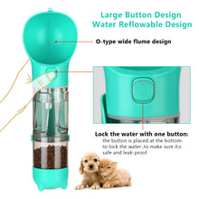Load image into Gallery viewer, Dog Water Bottle Portable Leak Proof for Hiking Climbing Travel