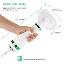 Load image into Gallery viewer, Ownpets 2 in 1 Pet Hair Dryer Portable with Slicker Brush Adjustable Temperature & Fast-Drying Towel for Dogs Cats
