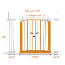 Load image into Gallery viewer, Dog Gate Safety Baby Stairs Doorway Pressure Mounted Pet Gate