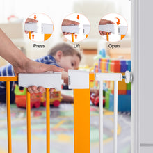 Load image into Gallery viewer, Dog Gate Safety Baby Stairs Doorway Pressure Mounted Pet Gate