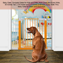 Load image into Gallery viewer, Dog Gate Safety Baby Stairs Doorway Pressure Mounted Pet Gate