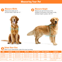 Load image into Gallery viewer, Ownpets Weatherproof Dog Door, Double-Flaps Aluminum Pet Door,Larger Size Outline 20.2”x14.2”/Inner11.6” x 16.8”,With Magnetic Flap And Safety Guard,Strong & Durable Pet Entry Door for Dogs Up to 110lbs