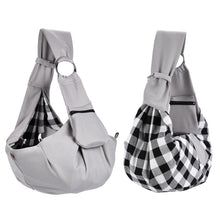 Load image into Gallery viewer, OWNPETS Pet Sling Carrier, Hands Free Reversible Pet Papoose Bag, Fit 8~15lb Cats&Dogs, Comfortable, Adjustable, Perfect for Daily Walk, Outdoor Activity and Weekend Adventure