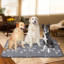 Load image into Gallery viewer, Ownpets Larger 2 Packs Dog Pee Pads, Washable, Reusable and Non-Slip Pee Pads Training Pad for Whelping, Training, Potty and Playpen Mat, 35.5x39.4inch