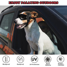 Load image into Gallery viewer, Ownpets Pet Dog Glasses UV Snow Wind Dust Protection Goggles with Adjustable Strap Safety Black, Sunglasses for Small and Medium Dog