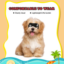 Load image into Gallery viewer, Ownpets Pet Dog Glasses UV Snow Wind Dust Protection Goggles with Adjustable Strap Safety Black, Sunglasses for Small and Medium Dog