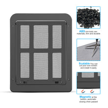 Load image into Gallery viewer, OWNPETS Dog Screen Door, Inside Door Flap 12x14x0.4 Inch, Lockable Pet Magnetic Self-Closing Sturdy Screen Door with Locking Function for Dogs Cats for Existing Screen Door, Window and Porch