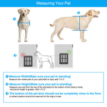 Load image into Gallery viewer, OWNPETS Dog Screen Door, Inside Door Flap 12x14x0.4 Inch, Lockable Pet Magnetic Self-Closing Sturdy Screen Door with Locking Function for Dogs Cats for Existing Screen Door, Window and Porch