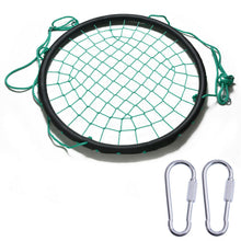 Load image into Gallery viewer, Green 40" Disc Swings Seat Flying Saucer Tree Rope Web Net Playground Backyard
