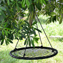 Load image into Gallery viewer, 40" Disc Swings Seat Tree Flying Saucer With Chains Playground Backyard