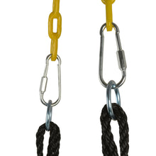 Load image into Gallery viewer, 40" Disc Swings Seat Tree Flying Saucer With Chains Playground Backyard