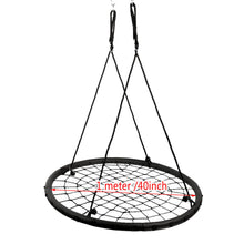 Load image into Gallery viewer, 40" Disc Swings Seat Tree Flying Saucer With Chains Playground Backyard