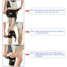 Load image into Gallery viewer, Elastic Knee Brace Fastener Support Guard Kneecap Non-slip Knee pads Gym Sports