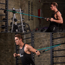 Load image into Gallery viewer, ODOLAND 16PCS Resistance Bands Set for Burning Fat & Muscle Strength