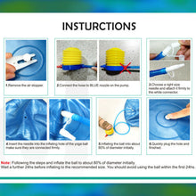 Load image into Gallery viewer, 3-In-1 Yoga Ball Muscle Massage Trigger Point Foam Roller Kit Fitness Exercise