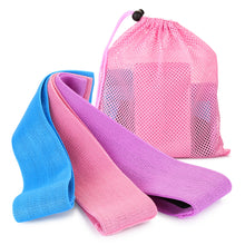 Load image into Gallery viewer, 3pcs Resistance Loop Bands Yoga Pilates Sports Gym Glutes Hip Legs Training Set