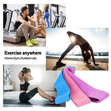 Load image into Gallery viewer, 3pcs Resistance Loop Bands Yoga Pilates Sports Gym Glutes Hip Legs Training Set