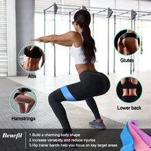 Load image into Gallery viewer, 3pcs Resistance Loop Bands Yoga Pilates Sports Gym Glutes Hip Legs Training Set