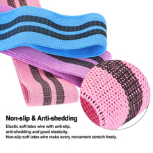 Load image into Gallery viewer, 3pcs Resistance Loop Bands Yoga Pilates Sports Gym Glutes Hip Legs Training Set