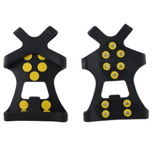 Load image into Gallery viewer, Ice Snow Grips Anti Slip On Over Shoe Boot Studs Crampons Cleats Spikes Grippers