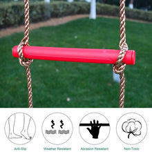 Load image into Gallery viewer, 6 Rungs Swing Climbing Rope Ladder Hang for Kids Children Playground Exercise