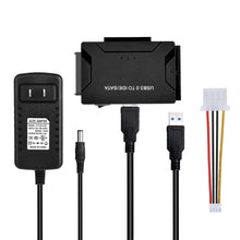 Load image into Gallery viewer, USB 3.0 to 2.5'' 3.5" IDE SATA Converter Adapter External Hard Drive Cable Kits