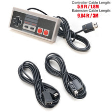 Load image into Gallery viewer, for Nintendo NES Mini Classic Edition Game Controller+2 PCS 10Ft Extension Cable
