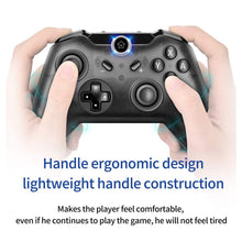 Load image into Gallery viewer, Black Wireless Controller for Nintendo Switch, Bluetooth Pro Controller Compatible with Nintendo Switch Support Gyro Axis Function & Double Vibration