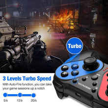 Load image into Gallery viewer, Multicolor Wireless Switch Controller for Nintendo, Bluetooth Switch Pro Controller for Nintendo with Auto-Fire Turbo,Motion Control,Dual Shock for Nintendo Switch Controller&amp;PC Game .
