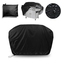 Load image into Gallery viewer, BBQ Gas Grill Cover 57" Barbecue Waterproof Outdoor Heavy Duty Protection Black