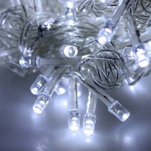Load image into Gallery viewer, AGPtek 12Mx3M Linkable Fairy Curtain Lights Strings Connectable Lights 8 Lighting Modes