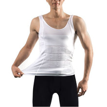 Load image into Gallery viewer, Men's Body Shaper For Men Slimming Shirt Tummy Waist Vest lose Weight Sport Training