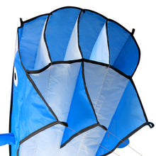 Load image into Gallery viewer, 3D Kite Huge Frameless Soft Parafoil Giant Dolphin Blue