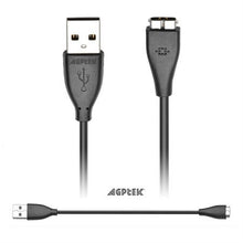 Load image into Gallery viewer, AGPtek 2 PCS USB Replacement Charging Cord Cable for Fitbit Charge HR Wristband Wireless Activity Tracker