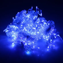 Load image into Gallery viewer, AGPtek 9Mx3M Linkable Fairy Curtain Lights Strings Connectable Lights 8 Lighting Modes