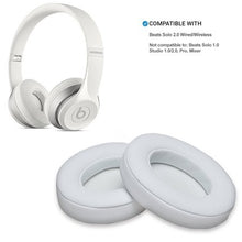 Load image into Gallery viewer, AGPtek Memory Foam Ear Cushion for Beats by Dr. Dre Solo 2.0 Wireless Headphone
