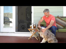 Load and play video in Gallery viewer, Pet Dog Cat Small Screen Locking Flap Door Magnetic Automatic Slide Protector