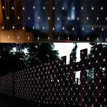 Load image into Gallery viewer, AGPtEK 300LED Net Mesh Fairy String Light Christmas Lights Lighting Party Wedding Tree-wrap White