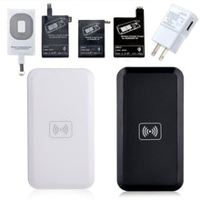 Load image into Gallery viewer, Wireless Charger Charging Pad + Receiver Kit + Adapter For iPhone & Samsung