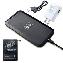 Load image into Gallery viewer, Wireless Charger Charging Pad + Receiver Kit + Adapter For iPhone & Samsung