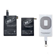 Load image into Gallery viewer, Wireless Charger Charging Pad + Receiver Kit + Adapter For iPhone & Samsung