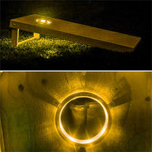 Load image into Gallery viewer, 2pcs Cornhole LED Lights Ultra Bright Standard Cornhole Board Night Light 6 inch